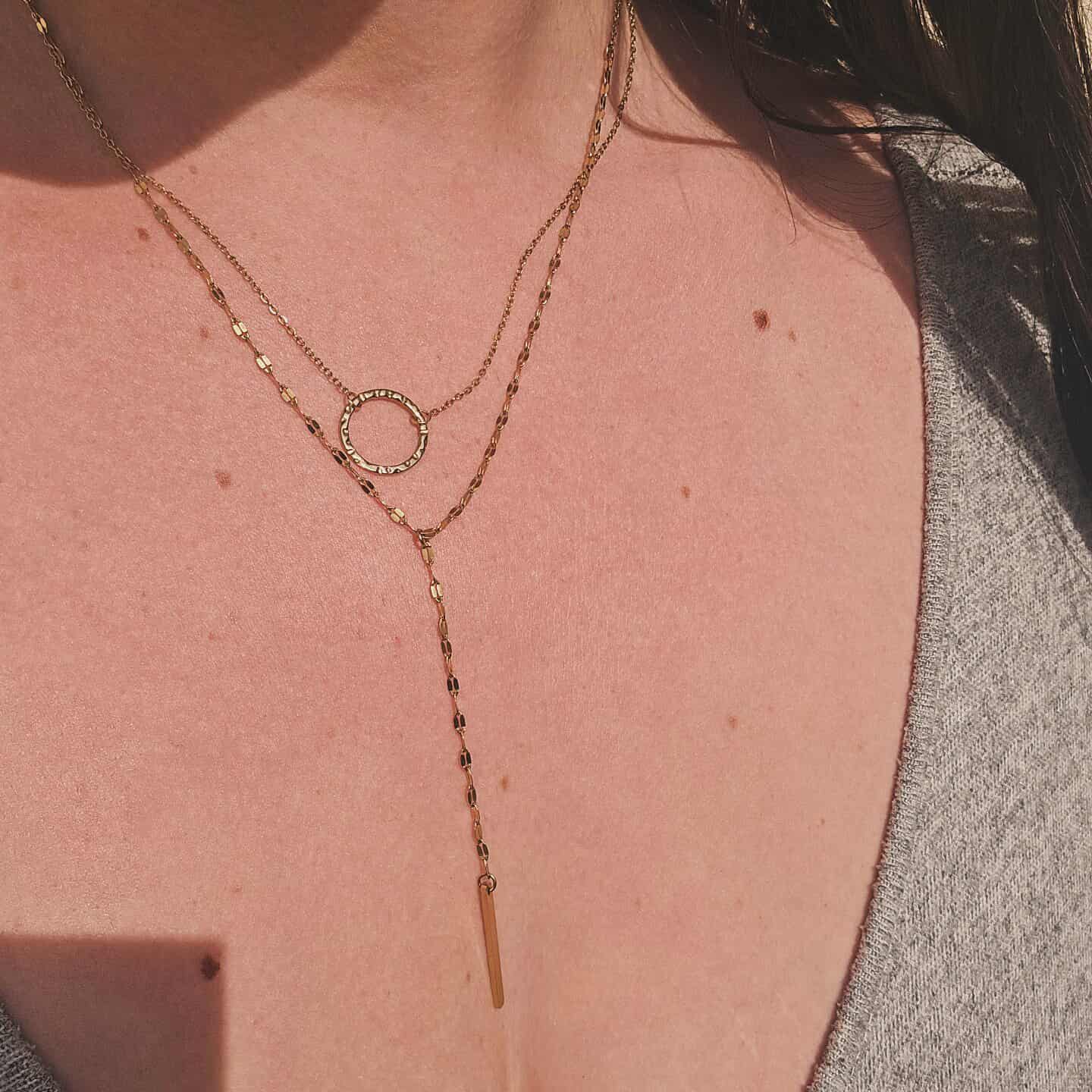 Collier Margot 2 en 1 (dispo en argent)