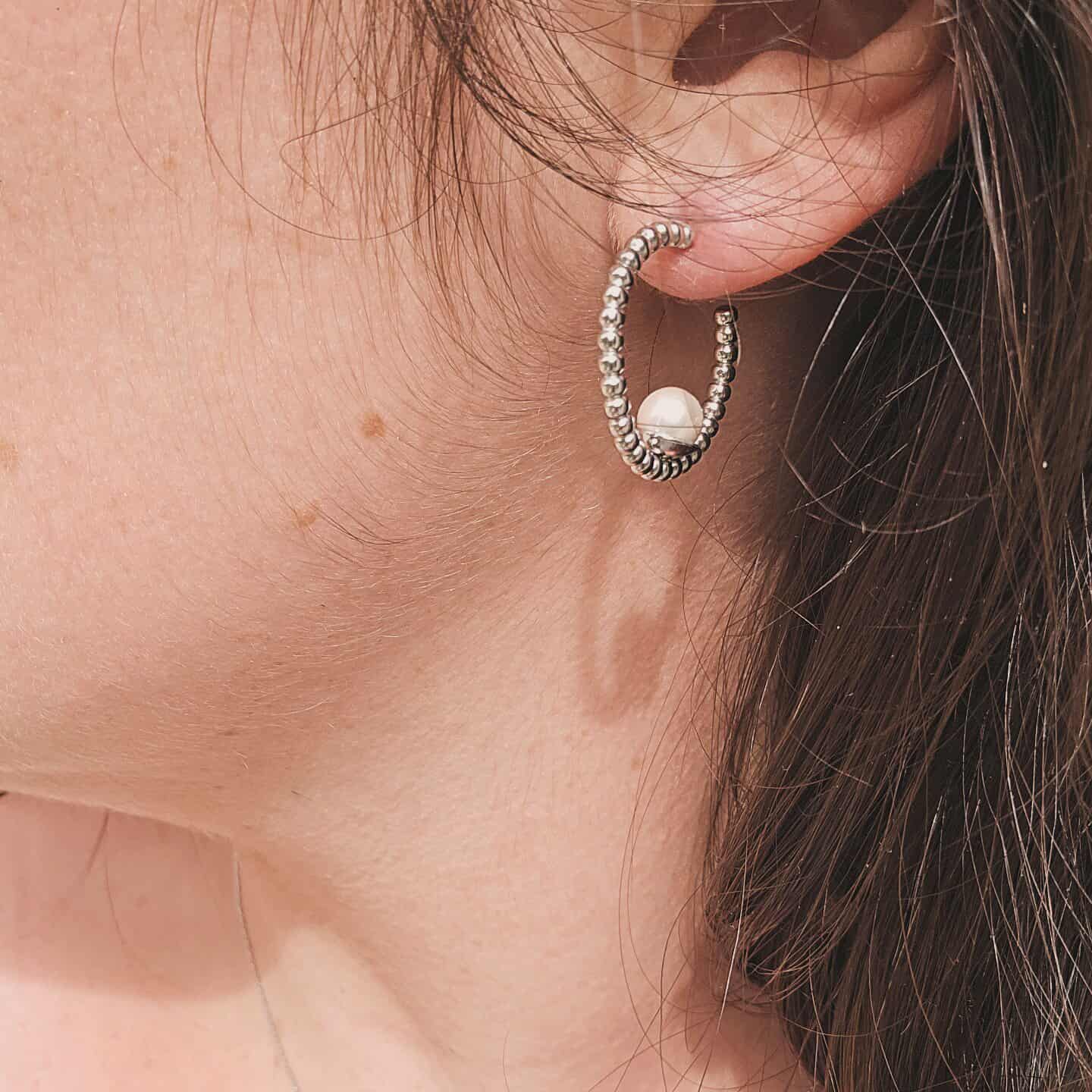 Boucles d'oreille Thais (dispo en Argent)