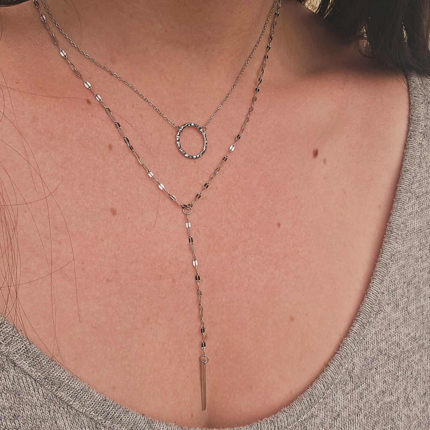 Collier Margot 2 en 1 (dispo en argent)