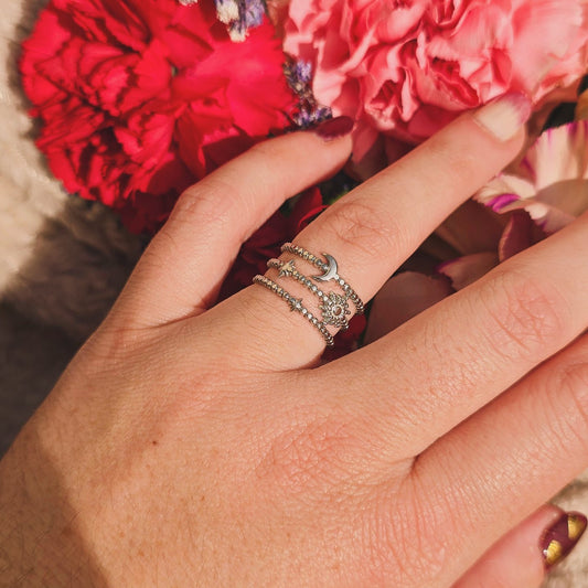 Bague celeste (existe en argent)